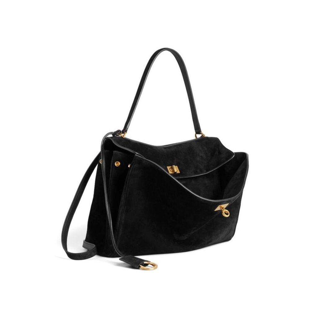 Balenciaga Women Rodeo Medium Leather Handbag - Picture 3 of 5